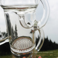 Wonderful Double Recycle Design Glass Smoking Water Pipes (ES-GB-263)